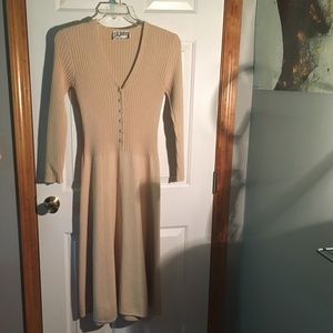 VINTAGE KNIT DRESS // ST JOHN BY MARIE GREY
